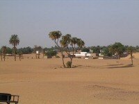 Village de la valle du Nil